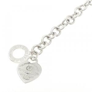 TIFFANY Silver Heart Charm Bracelet